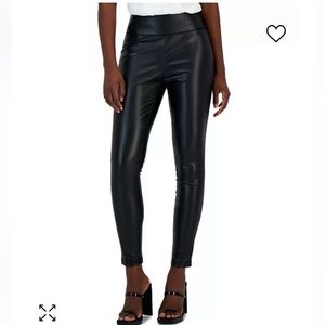 NWT INC women’s faux leather leggings